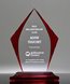 Picture of Ruby Fire Flame Acrylic Award