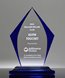 Picture of Indigo Ice Flame Acrylic Award