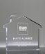 Picture of Classic Acrylic House Trophy - Real Estate Agent Award
