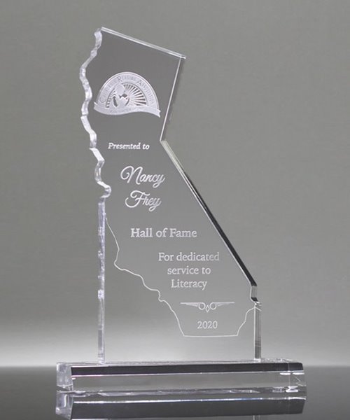 Picture of Custom State of California Shape Award