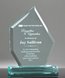 Picture of Beveled Peak Acrylic Jade Acrylic Award