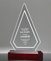 Picture of Classic Contour Diamond Acrylic Award