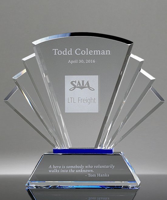 Accomplished Performance Crystal Award | Edco Awards
