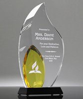 Picture of Dedication Crystal Flame Award