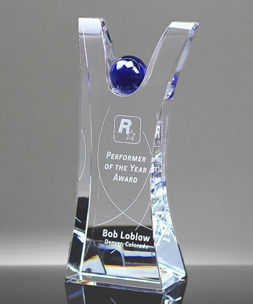 Picture of Triumphant Crystal Award