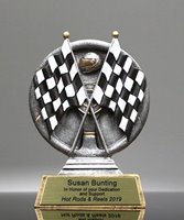 Picture of Motion-X Crossed Flags Trophy