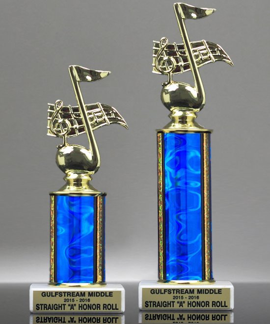 Classic Music Note Trophy | Edco Awards
