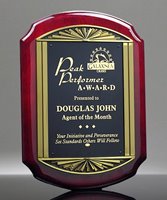 Picture of Americana Rosewood Plaque Frame - Antique Bronze