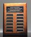 Picture of High Gloss Walnut 12-Plate Perpetual Plaque