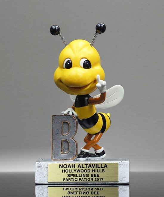 Spelling Bee Bobble Head | 52005GS | Edco Awards