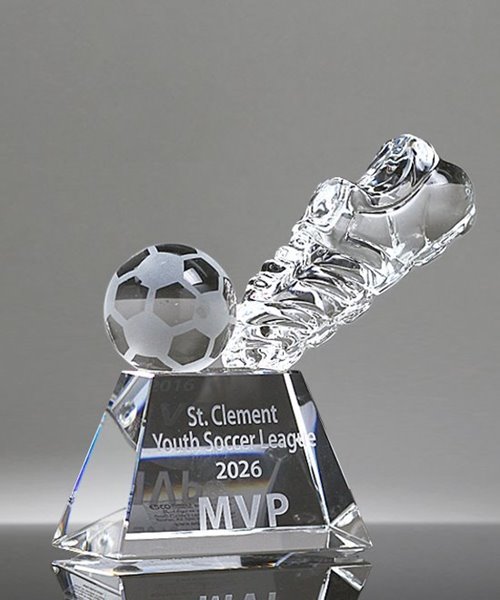 Picture of Crystal Soccer Ball and Cleat