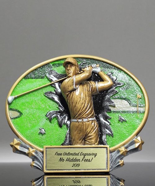 Picture of X-Plosion Oval Male Golf Award