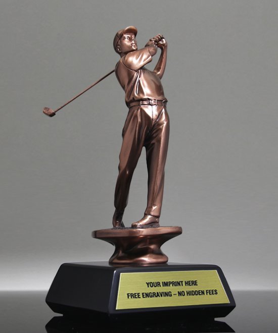 Bronze Golf Driver Award Trophy | RFB252 | Edco Awards