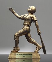 Picture of Golden Softball Award Sculpture