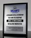 Picture of Record Breaker Achievement Plaque