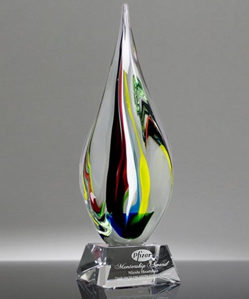 Picture of Majestic Unity Art Crystal Award
