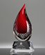 Picture of Art Glass Eclipse Flame Award