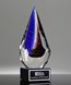 Picture of Royal Synergy Glass Diamond Trophy - Black Base