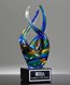 Picture of Intrigue Flame Art Glass Award