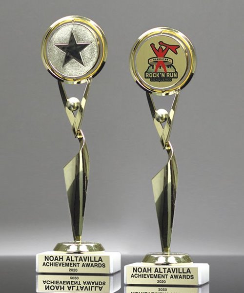 Picture of Reach for the Stars Custom Spinner Trophy