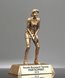 Picture of Golden Tennis Court Master Trophy - Female