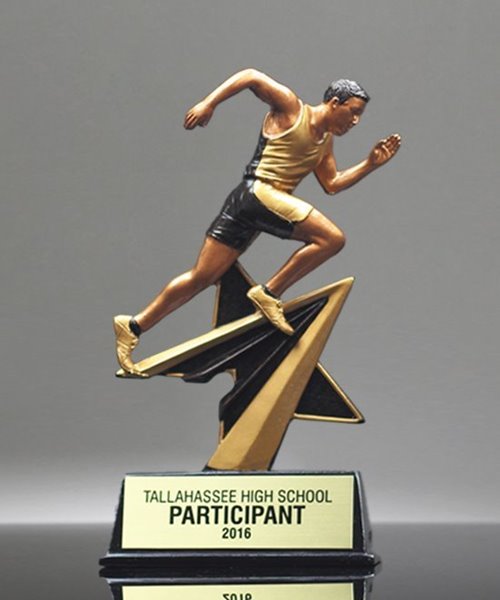 Picture of Star Power Track Trophy - Male