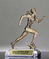 Picture of Classic Track Resin Trophy - Female