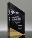 Picture of Gilded Onyx Acrylic Peak Award