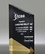 Picture of Gilded Onyx Acrylic Peak Award