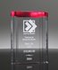 Picture of Diamante Crimson Red Acrylic - Medium Size