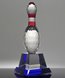Picture of Crystal Bowling Pin Trophy