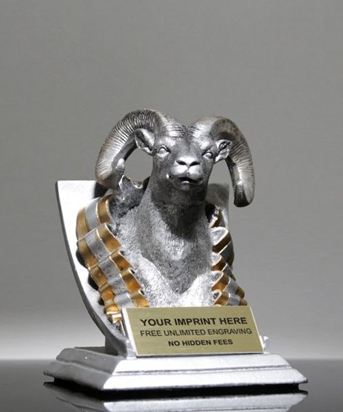 Picture of Spirit Ram Mascot Trophy Resin