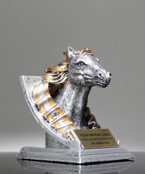 Picture of Spirit Mustang Mascot Trophy Resin