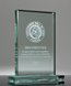 Picture of Optimist Jade Glass Rectangle Award