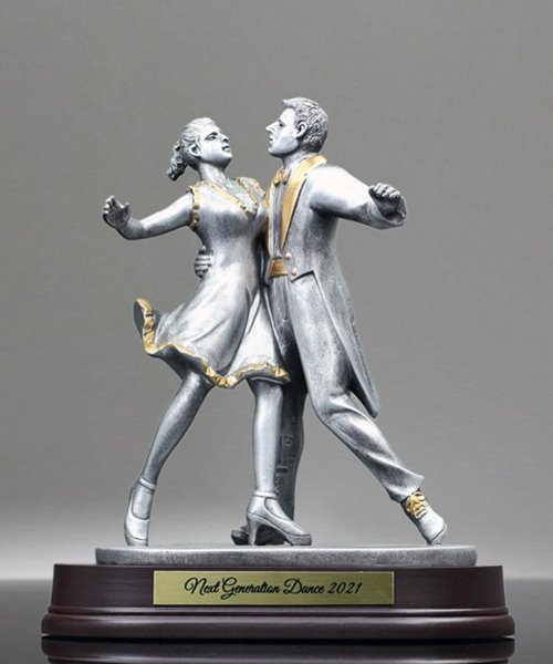 Picture of Ballroom Dancing in Pewter Finish