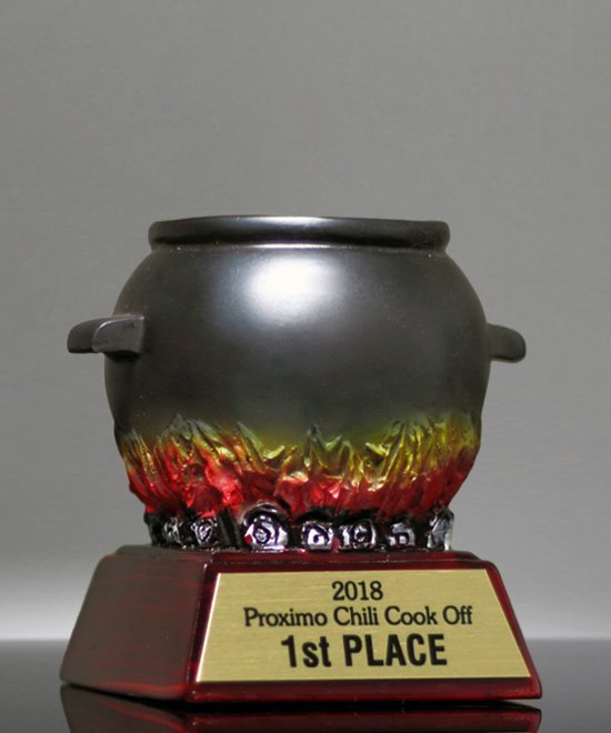 Chili Pot Cooking Trophy | Edco Awards