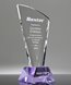 Picture of Purple Crystal Flare Award