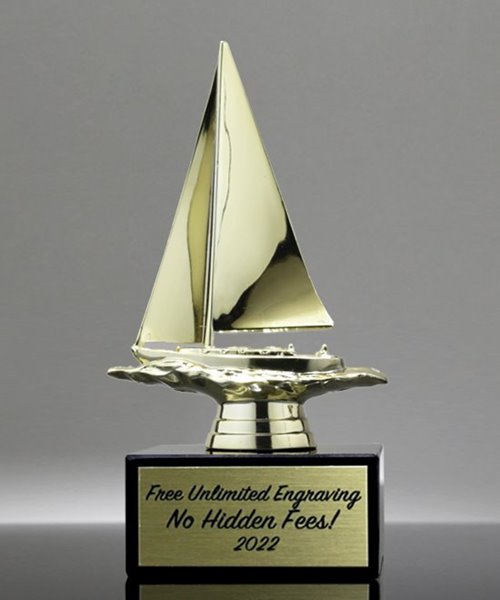 Picture of Classic Regatta Sailboat Trophy