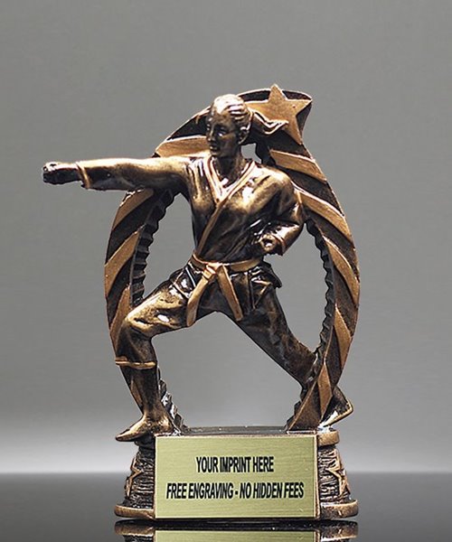 Picture of Star-Flame Martial Arts Trophy - Female