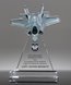Picture of Acrylic F-35 Lightning Military Jet Trophy
