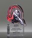 Picture of Acrylic Knight Paperweight Trophy