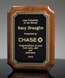 Picture of Hamilton Walnut Plaque Award 7"x9"