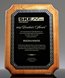 Picture of Hamilton Walnut Plaque Award 7"x9"