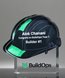 Picture of Custom Color Hard Hat Paperweight Award