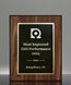Picture of Laser Engraved Black-Edge Walnut Value Plaque