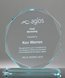 Picture of Jade Glass Octagon Award