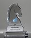 Picture of Acrylic Chess Knight Trophy