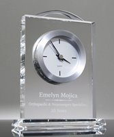 Picture of Eternity Crystal Desk Clock Award