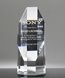 Picture of Optical Crystal Octagon Tower Award - Medium Size