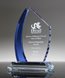 Picture of Starfire Crystal Blue Flare Award